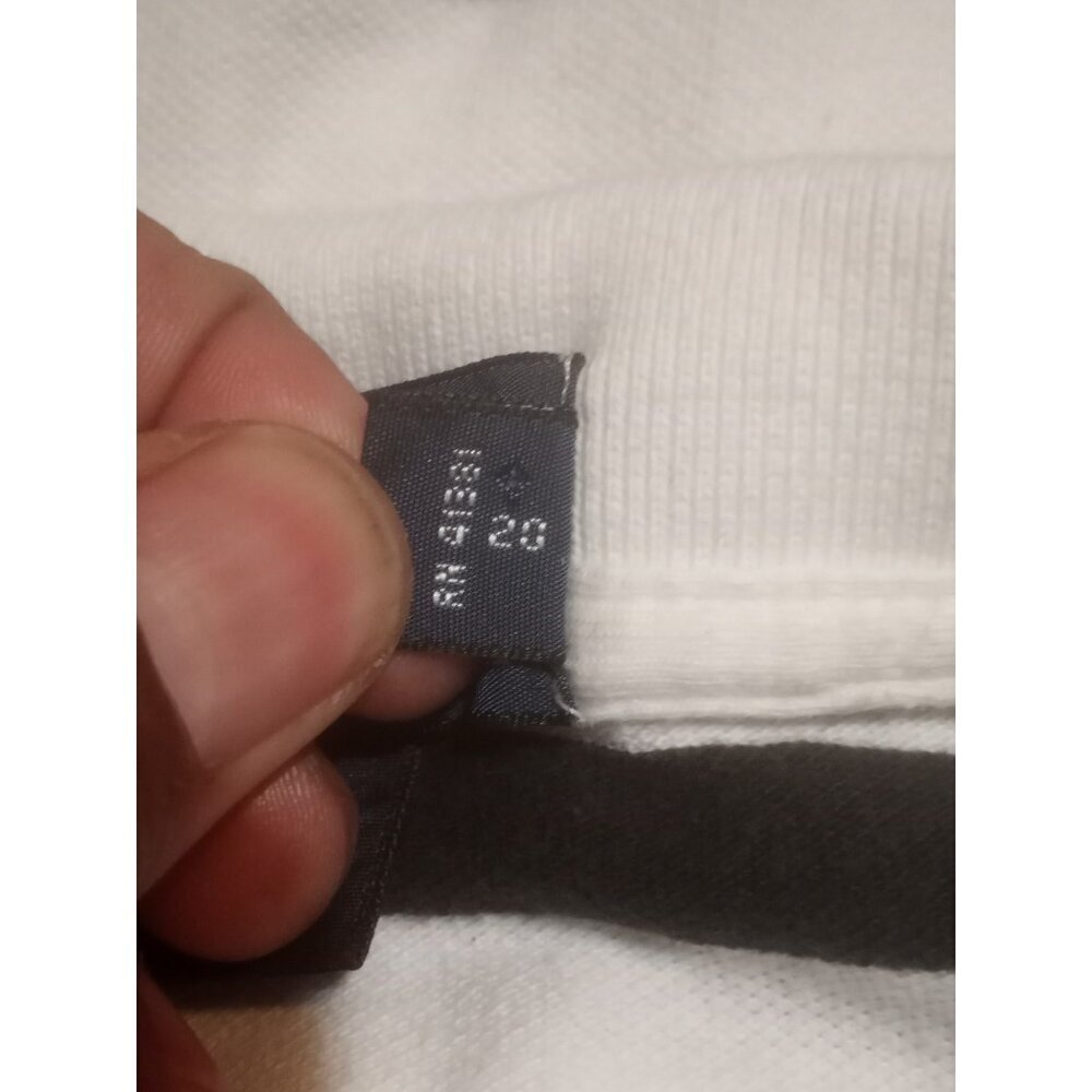 Ralph Lauren Polo Shirt Mens 3XB Big Black White Stripe Pony Logo Short Sleeve - Picture 11 of 13